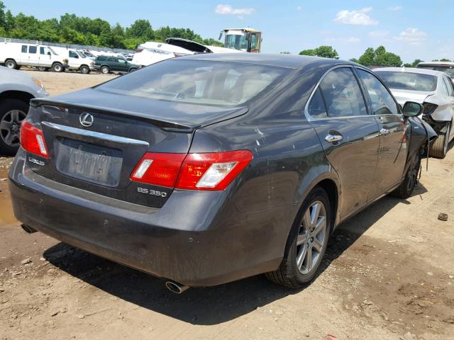 JTHBJ46G992285198 - 2009 LEXUS ES 350 GRAY photo 4