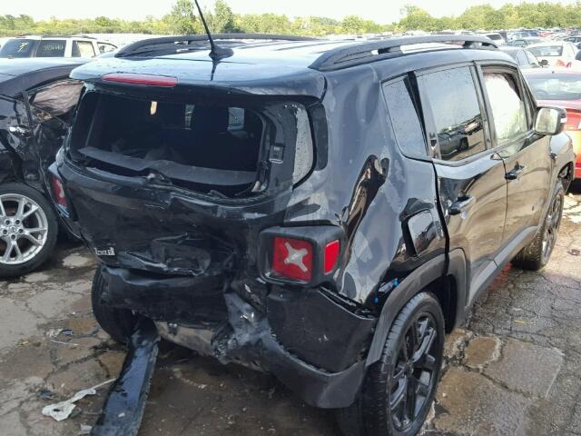 ZACCJBBT9GPD76567 - 2016 JEEP RENEGADE BLACK photo 4