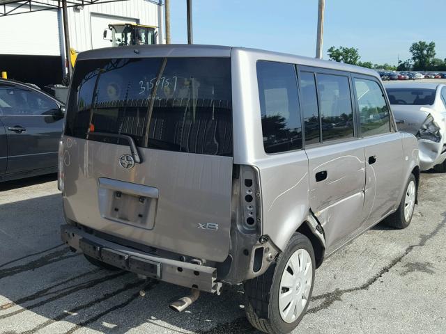 JTLKT324964105224 - 2006 TOYOTA SCION XB ნაცრისფერი ფოტო 4
