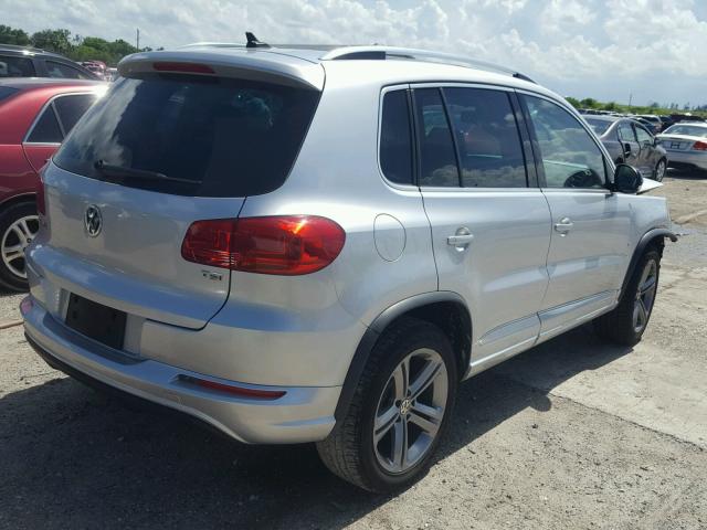 WVGTV7AX2HW507912 - 2017 VOLKSWAGEN TIGUAN SPO 银色 照片 4