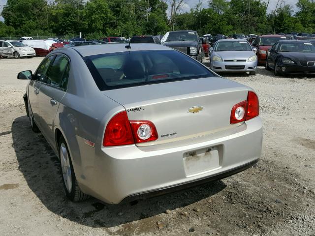 1G1ZB5E10BF258141 - 2011 CHEVROLET MALIBU LS GOLD photo 3