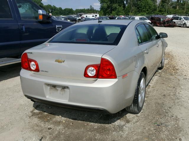 1G1ZB5E10BF258141 - 2011 CHEVROLET MALIBU LS GOLD photo 4