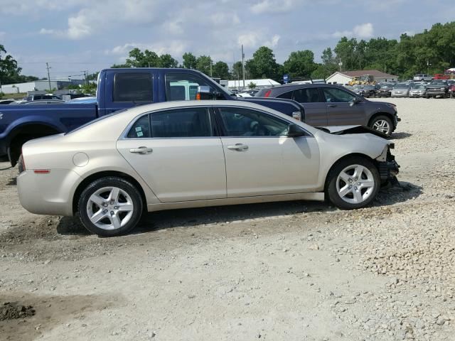 1G1ZB5E10BF258141 - 2011 CHEVROLET MALIBU LS GOLD photo 9