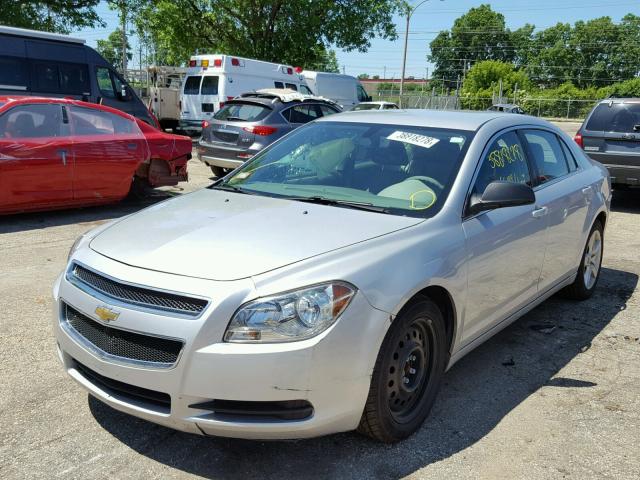 1G1ZB5E10BF323862 - 2011 CHEVROLET MALIBU LS Gümüş foto 2