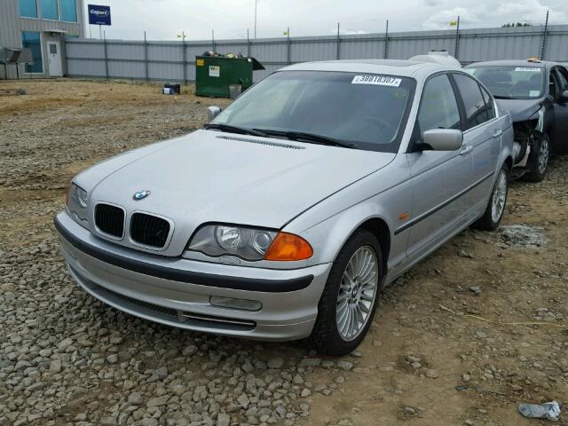 WBAAV53491JR78734 - 2001 BMW 330 I SILVER photo 2