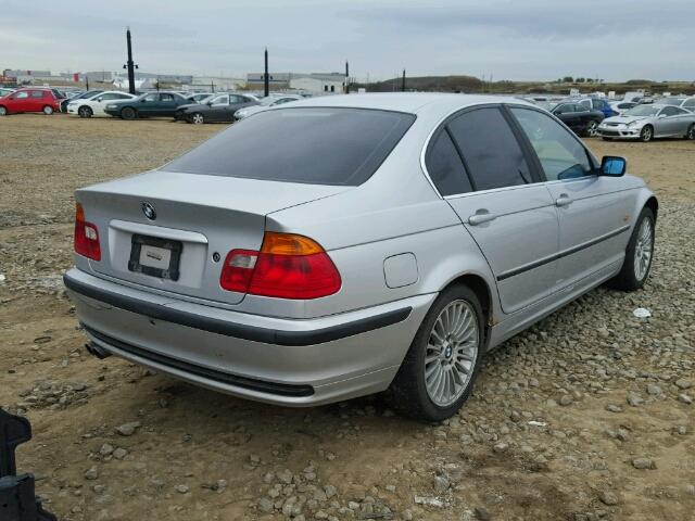 WBAAV53491JR78734 - 2001 BMW 330 I SILVER photo 4