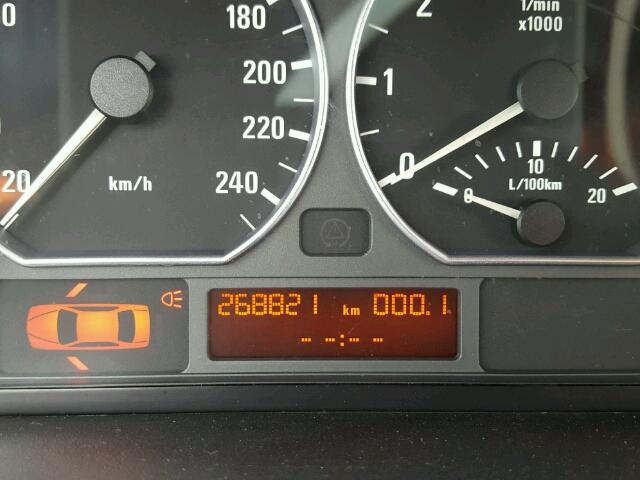 WBAAV53491JR78734 - 2001 BMW 330 I SILVER photo 8