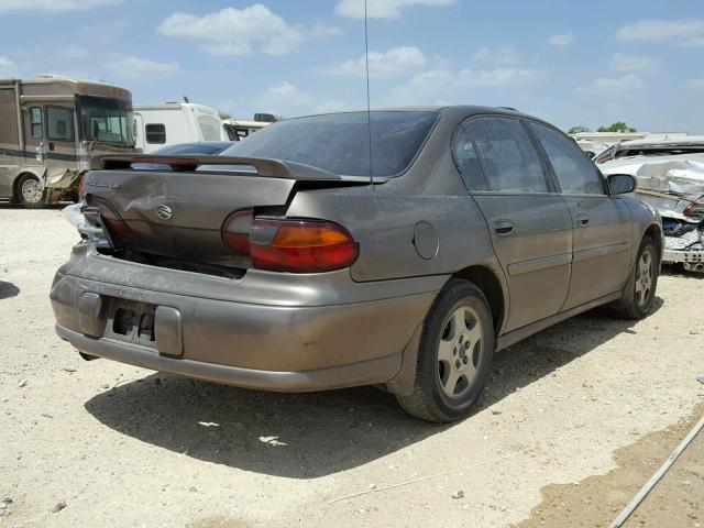 1G1NE52J92M540462 - 2002 CHEVROLET MALIBU LS ნაცრისფერი ფოტო 4
