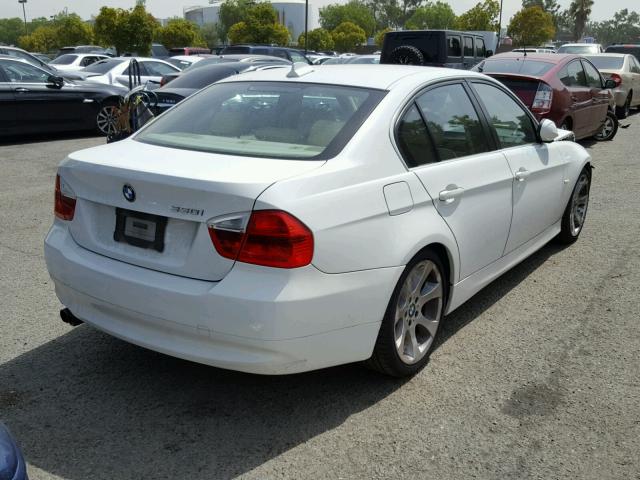 WBAVB33506PS17747 - 2006 BMW 330 I WHITE photo 4