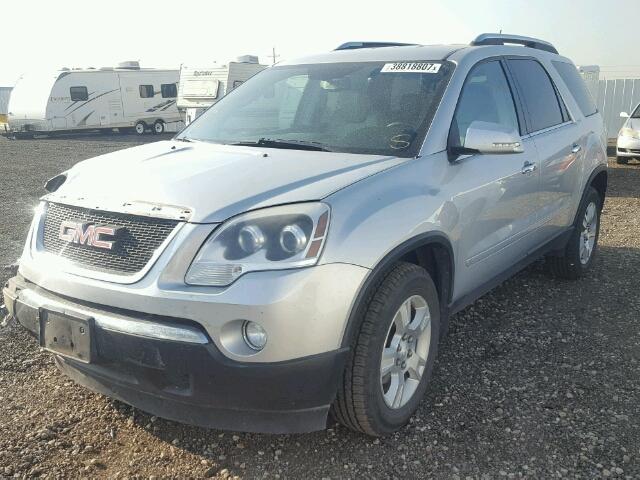 1GKEV23D49J184601 - 2009 GMC ACADIA SLT ვერცხლისფერი ფოტო 2