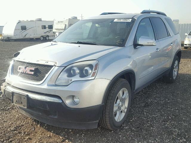 1GKEV23D49J184601 - 2009 GMC ACADIA SLT SILVER photo 2