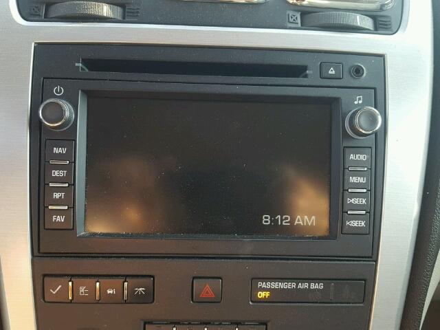 1GKEV23D49J184601 - 2009 GMC ACADIA SLT ვერცხლისფერი ფოტო 9