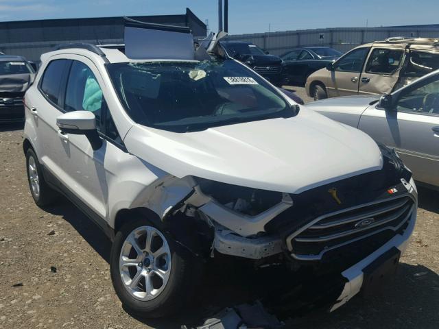 MAJ3P1TEXJC190224 - 2018 FORD ECOSPORT S WHITE photo 1