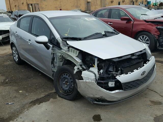 KNADM4A3XF6425458 - 2015 KIA RIO LX Արծաթագույն լուսանկար 1