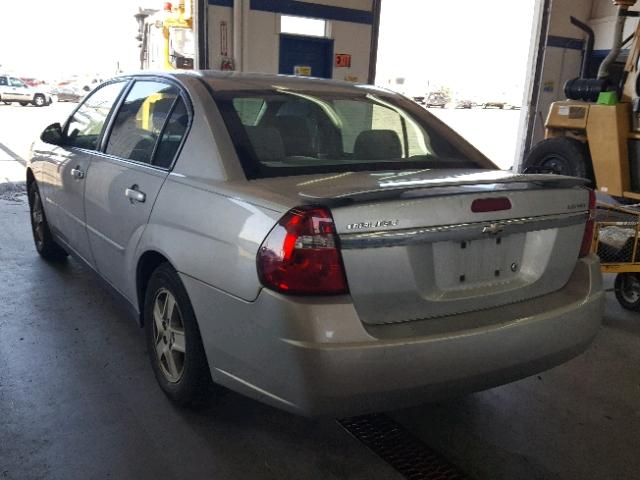 1G1ZT528X5F280411 - 2005 CHEVROLET MALIBU LS ვერცხლისფერი ფოტო 3