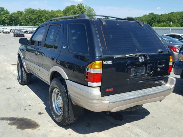 4S6DM58W0Y4405553 - 2000 HONDA PASSPORT E 黑色 照片 3