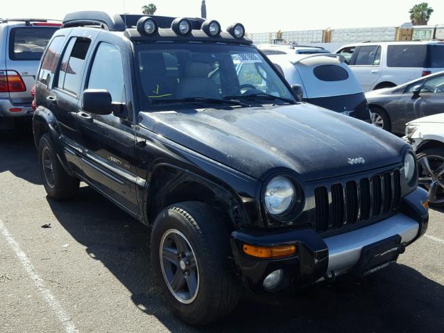 1J8GL38K73W668613 - 2003 JEEP LIBERTY RE BLACK photo 1