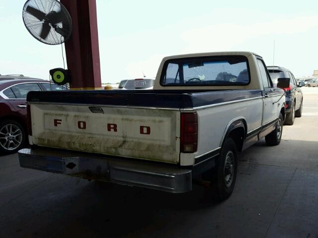 1FTDF15F0CPA01860 - 1982 FORD F150 BLUE photo 4