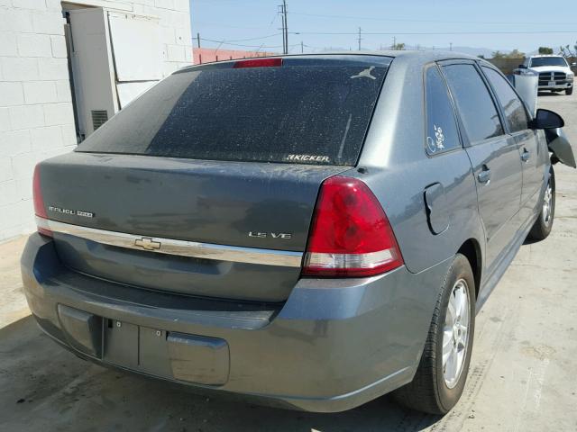 1G1ZT62835F213980 - 2005 CHEVROLET MALIBU MAX ნაცრისფერი ფოტო 4