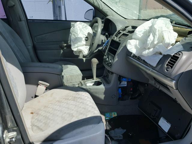 1G1ZT62835F213980 - 2005 CHEVROLET MALIBU MAX ნაცრისფერი ფოტო 5