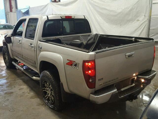 1GCHTDFE6B8110253 - 2011 CHEVROLET COLORADO L SILVER photo 3
