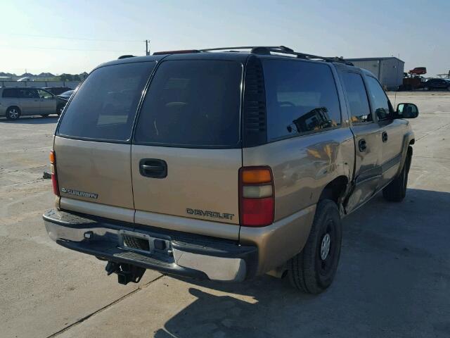 3GNEC16TX1G222408 - 2001 CHEVROLET SUBURBAN C GOLD photo 4