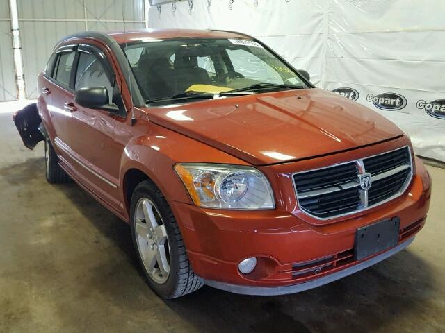 1B3HE78K57D105091 - 2007 DODGE CALIBER R/ ORANGE photo 1