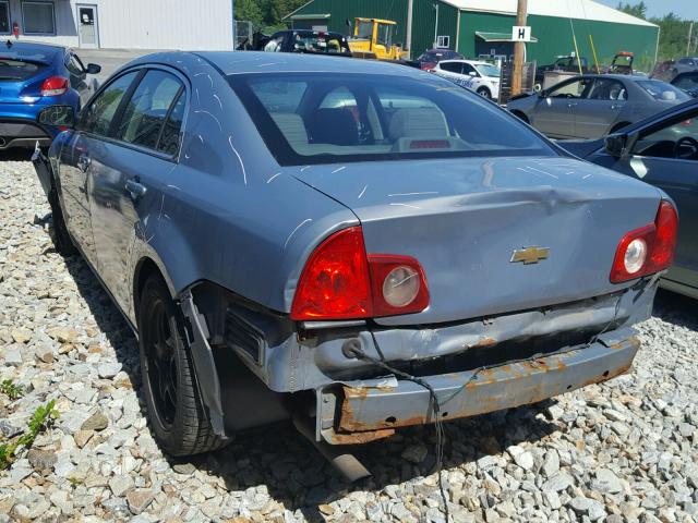 1G1ZG57B49F143110 - 2009 CHEVROLET MALIBU LS 灰色 照片 3