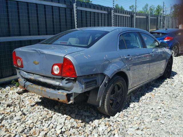 1G1ZG57B49F143110 - 2009 CHEVROLET MALIBU LS 灰色 照片 4
