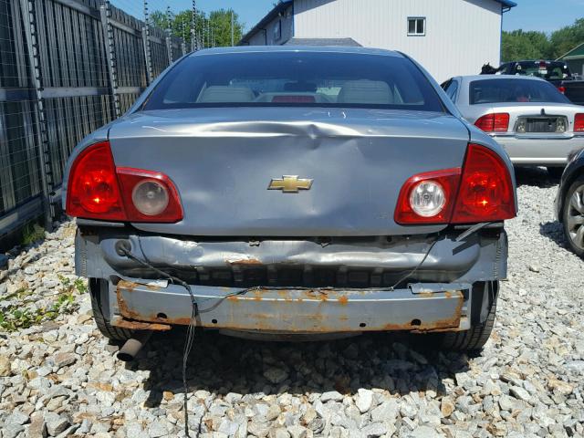 1G1ZG57B49F143110 - 2009 CHEVROLET MALIBU LS 灰色 照片 9