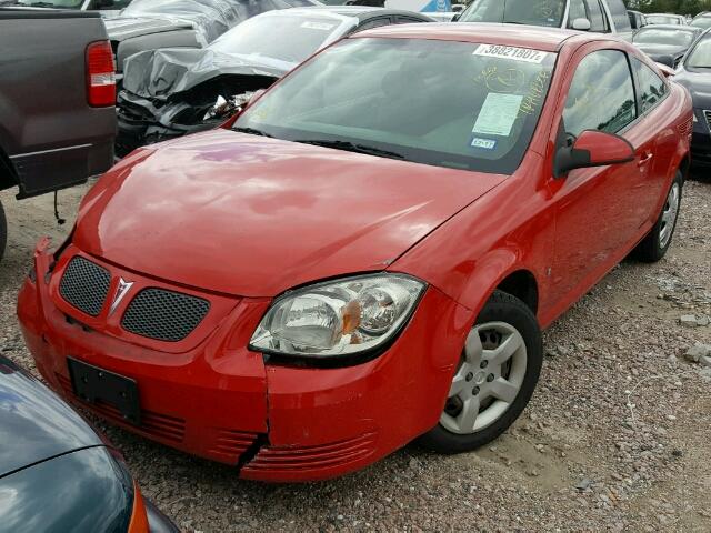 1G2AS18H397262022 - 2009 PONTIAC G5 RED photo 2