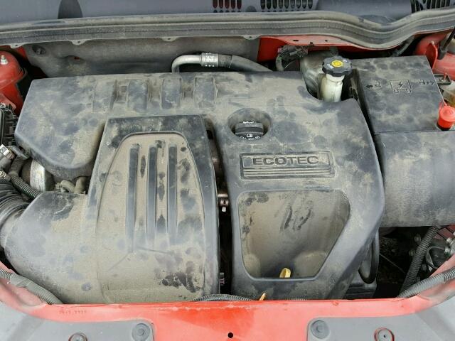 1G2AS18H397262022 - 2009 PONTIAC G5 RED photo 7