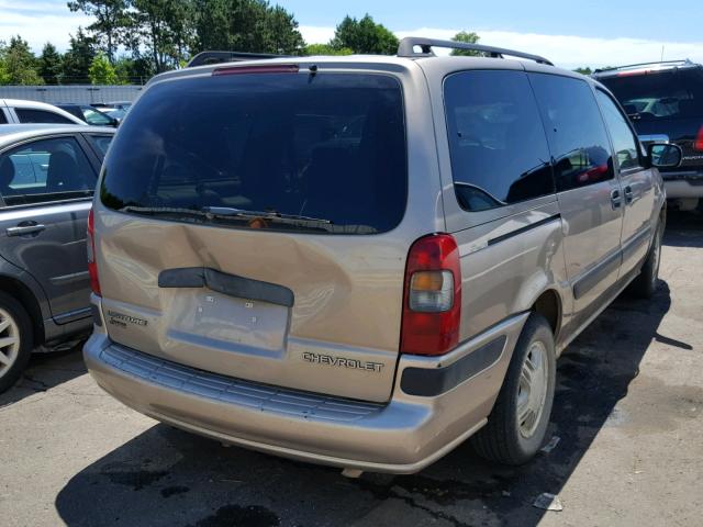 1GNDX03E54D222592 - 2004 CHEVROLET VENTURE BROWN photo 4