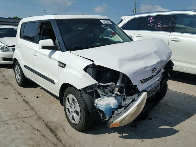 KNDJT2A53D7773219 - 2013 KIA SOUL WHITE photo 1