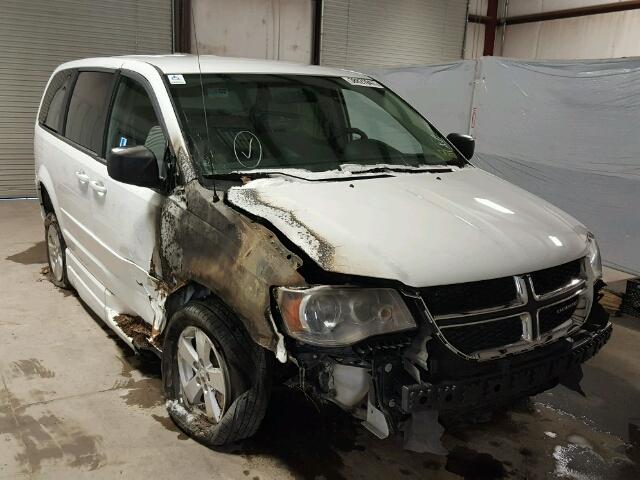 2C7WDGBG4FR642885 - 2015 DODGE GRAND CARA WHITE photo 1