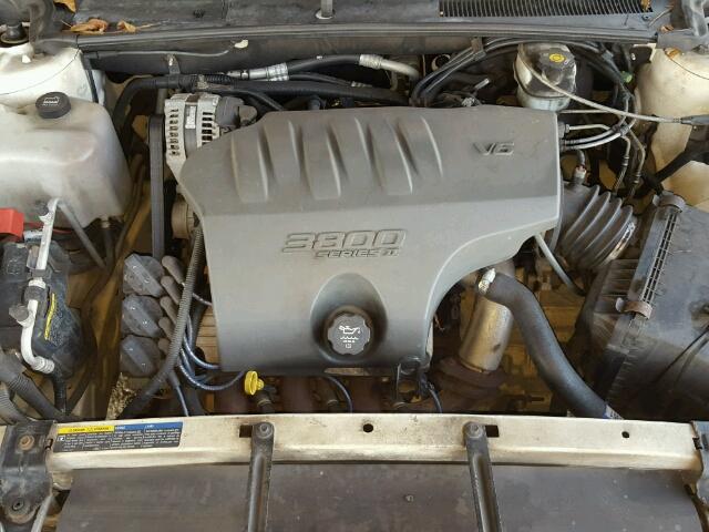 1G4HP54K844107346 - 2004 BUICK LESABRE CU WHITE photo 7