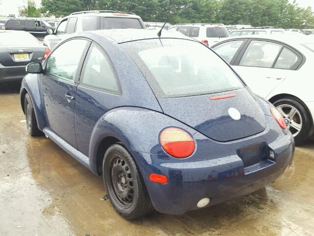 3VWBK31C55M405172 - 2005 VOLKSWAGEN NEW BEETLE 蓝色 照片 3