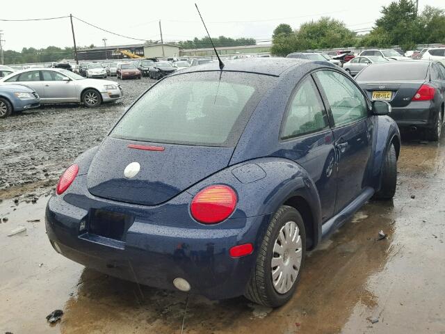3VWBK31C55M405172 - 2005 VOLKSWAGEN NEW BEETLE 蓝色 照片 4