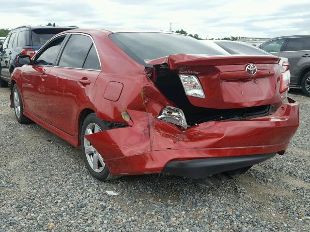 4T1BE46K37U107147 - 2007 TOYOTA CAMRY NEW RED photo 3