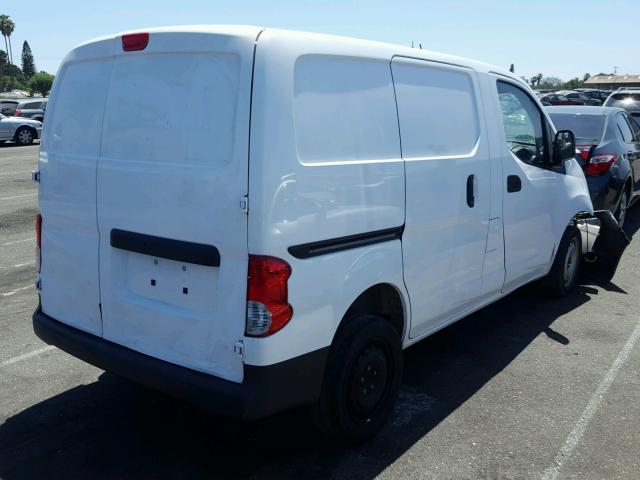 3N6CM0KN5FK733640 - 2015 NISSAN NV200 2.5S WHITE photo 4