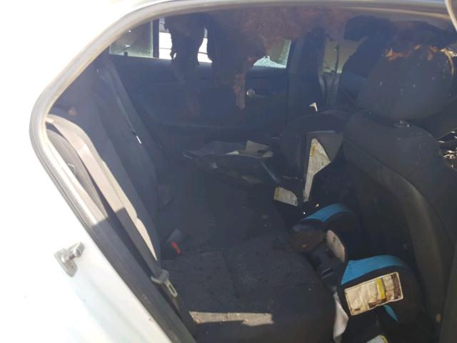 1G1ZC5EU1BF116792 - 2011 CHEVROLET MALIBU 1LT WHITE photo 6