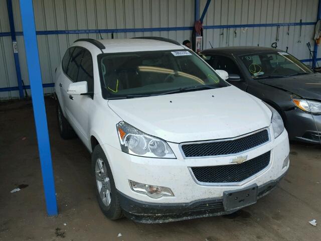 1GNKVGED5CJ197946 - 2012 CHEVROLET TRAVERSE L WHITE photo 1