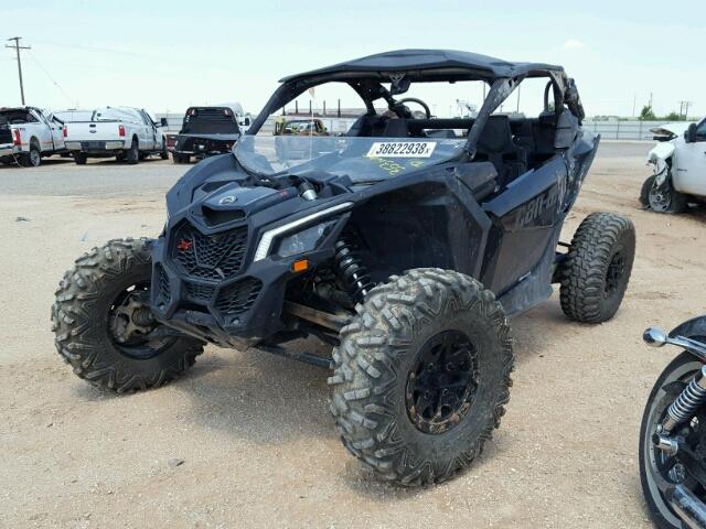 3JBVXAW24HK003328 - 2017 CAN-AM MAVERICK X BLACK photo 2