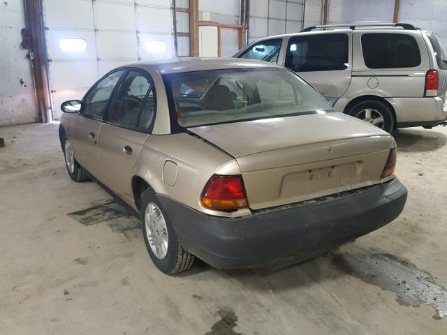 1G8ZH5281VZ188699 - 1997 SATURN SL1 TAN photo 3