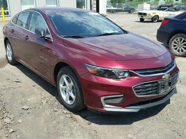 1G1ZB5ST9GF209601 - 2016 CHEVROLET MALIBU LS წითელი ფოტო 1