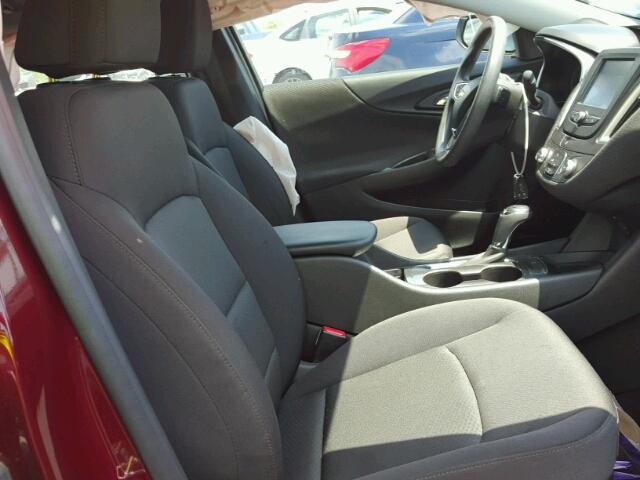 1G1ZB5ST9GF209601 - 2016 CHEVROLET MALIBU LS წითელი ფოტო 5