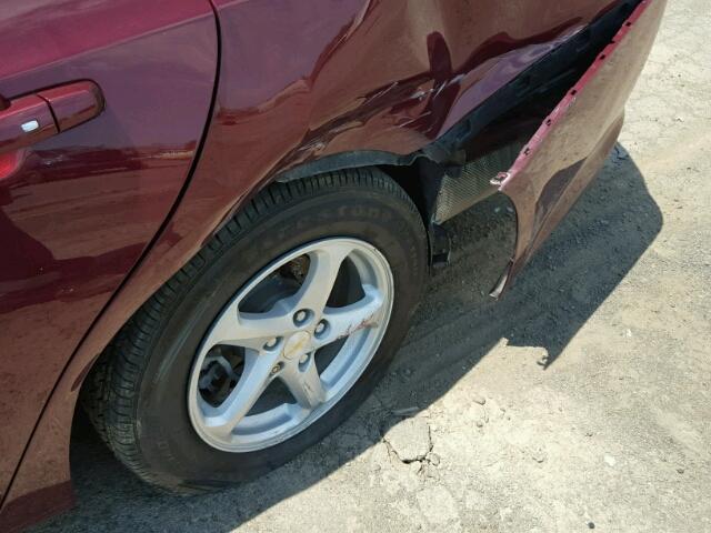 1G1ZB5ST9GF209601 - 2016 CHEVROLET MALIBU LS წითელი ფოტო 9