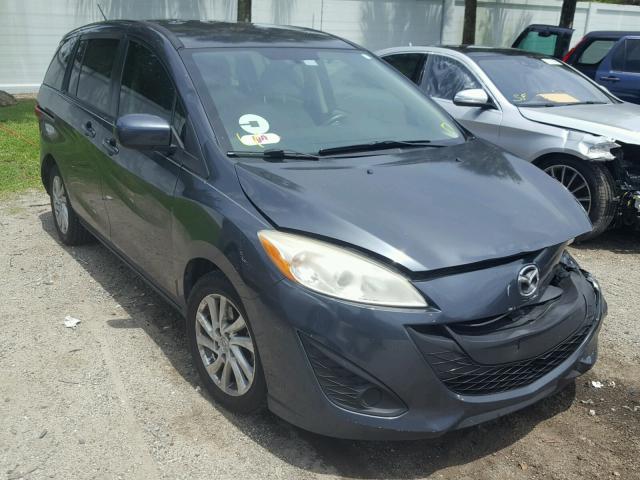 JM1CW2BL8C0109390 - 2012 MAZDA 5 BLUE photo 1