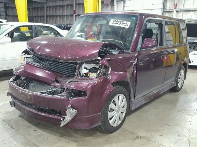 JTLKT324864040334 - 2006 TOYOTA SCION XB Kastanienbraun Foto 2