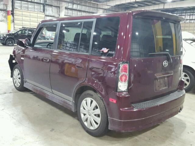 JTLKT324864040334 - 2006 TOYOTA SCION XB Kastanienbraun Foto 3